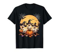Cute Ducks Witch Spooky Funny Farm Halloween Family Matching Camiseta