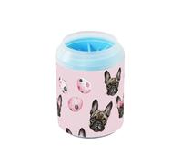 Cute Easter Aidan Shar-pei Dog - Cepillo de silicona reutilizable para mascotas, kit de limpieza para perros pequeños, medianos y grandes y gatos