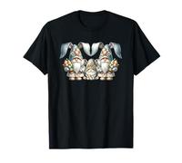 Cute Easter GNOME Graphic For Family Who Loves Spring Gnomes Camiseta