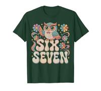 Cute ELA 67 Christmas Owl Inglés Profesor Humor 6 7 Bruh Gen Camiseta