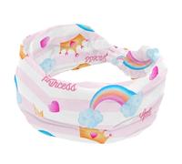 Cute Elements Little Princess - Diadema ancha para mujer, turbante suave, antideslizante, elástica, para yoga, entrenamiento, diadema con nudos cruzados