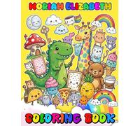 Cute Eliza-beth's coloring book: 50+ Designs with Cute Big Pictures to Color - Great For Stress Relief And Creative Breaks