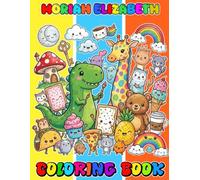 Cute Eliza-beth's coloring book for kids and adults: Over 50 Cute Coloring Pages Illustrations For Adults To Chill, Unwind, And Relieve Stress
