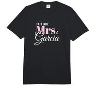 Cute Engagement Future Mrs Garcia Bachelorette Comfort Colors Adult Heavyweight T-Shirt