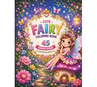 Cute Fairy Colouring Book
