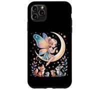 Cute Fairy Tales Magic Moon Animals Mythical Girl Carcasa para iPhone 11 Pro MAX