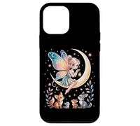 Cute Fairy Tales Magic Moon Animals Mythical Girl Carcasa para iPhone 12 Mini