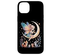 Cute Fairy Tales Magic Moon Animals Mythical Girl Carcasa para iPhone 14 Plus