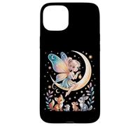 Cute Fairy Tales Magic Moon Animals Mythical Girl Carcasa para iPhone 15 Plus
