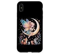 Cute Fairy Tales Magic Moon Animals Mythical Girl Carcasa para iPhone XS MAX