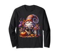 Cute Fall Accessories For GNOME Lover Floral Autumn Pumpkin Manga Larga
