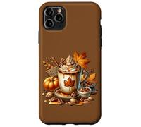 Cute Fall Drinking Mugs For Autumn Women Maple Pecan Coffee Carcasa para iPhone 11 Pro MAX