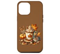 Cute Fall Drinking Mugs For Autumn Women Maple Pecan Coffee Carcasa para iPhone 12 Pro MAX
