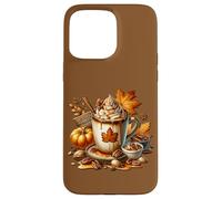 Cute Fall Drinking Mugs For Autumn Women Maple Pecan Coffee Carcasa para iPhone 15 Pro MAX