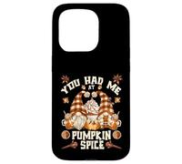 Cute Fall GNOME For Thanksgiving You Had Me At Pumpkin Spice Carcasa para iPhone 15 Pro