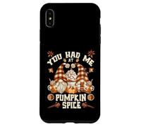 Cute Fall GNOME For Thanksgiving You Had Me At Pumpkin Spice Carcasa para iPhone XS MAX