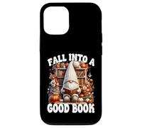 Cute Fall Into A Good Book Lover GNOME Graphic For Bookworm Carcasa para iPhone 12/12 Pro