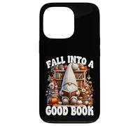 Cute Fall Into A Good Book Lover GNOME Graphic For Bookworm Carcasa para iPhone 13 Pro