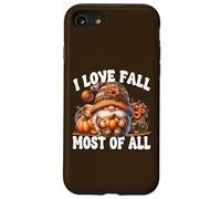 Cute Fall Pumpkin GNOME For Women I Love Fall Most of All Carcasa para iPhone SE (2020) / 7/8