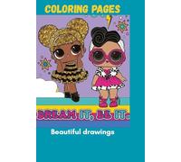 Cute Fashion Dolls Coloring Book: Fun and stylish coloring pages for kids who love cute dolls, fashion, and creativity