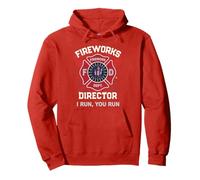 Cute Firework Director I Run You 4 de Julio 250 Año Boom Team Sudadera con Capucha