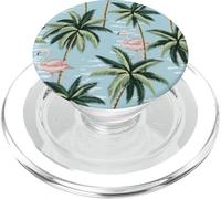 Cute Flamingos and Palms PopSockets PopGrip para MagSafe