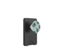 Cute Flamingos and Palms PopSockets PopWallet para MagSafe