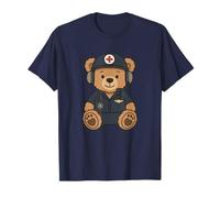 Cute Flight Nurse Teddy Bear Air Medical Staff Camiseta