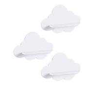 Cute Floating Wall Shelf | 3 piezas de almacenamiento flotante en forma de nube, decoración perfecta para habitaciones de niños, enfermería, cocina, lugar de trabajo, dorm, libros, plantas, muñecas