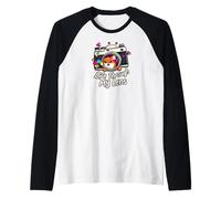 Cute Fox Camera Lens Photography - Life Through My Lens Camiseta Manga Raglan