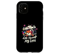 Cute Fox Camera Lens Photography - Life Through My Lens Carcasa para iPhone 11