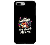Cute Fox Camera Lens Photography - Life Through My Lens Carcasa para iPhone 7 Plus/8 Plus