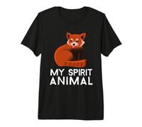Cute Fox My Spirit Animal Funny Fox Camiseta Premium