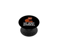 Cute Fox My Spirit Animal Funny Fox PopSockets PopGrip Adhesivo