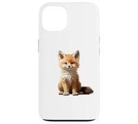 Cute Fox Theme Illustration Animal Lover Carcasa para iPhone 13