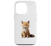 Cute Fox Theme Illustration Animal Lover Carcasa para iPhone 13 Pro