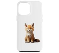 Cute Fox Theme Illustration Animal Lover Carcasa para iPhone 13 Pro MAX