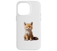 Cute Fox Theme Illustration Animal Lover Carcasa para iPhone 14 Pro MAX