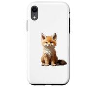 Cute Fox Theme Illustration Animal Lover Carcasa para iPhone XR