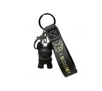Cute French Bulldog Key Pendant School Bag Handbag Car Key Chain Pendant