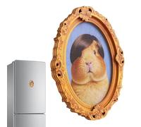 Cute Fridge Magnets - Animal Print Strong, Decorative Magnets with Hold, Locker Magnet, Photo Frame Accessory, Kitchen Decor Tool for Kitchen Refrigerator Classroom School Home