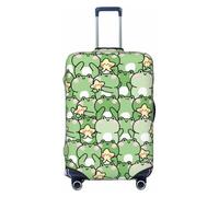 Cute Frog Cartoon Star Fundas de equipaje de viaje - Fundas elásticas para maletas protectoras para equipaje de 18 a 32 pulgadas, Negro -, G