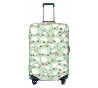 Cute Frog - Fundas divertidas para equipaje de viaje, fundas elásticas para maletas de 18 a 32 pulgadas, Negro -, G