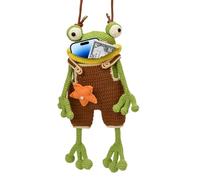 Cute Frog Wallet - Mini Handbag and Coin Purse for Children | Adorable Plush Frog Design with Secure Zip, Perfect for Small Items, Pocket Change, or Party Gift for Girls and Boys