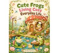 Cute Frogs Living Cozy Everyday Life: A Super Cute Coloring Book Filled with Cozy Frog Friends, Charming Nature, Cottagecore Moments, Bold Easy Designs, and Stress-Relieving Fun for Teens & Adults