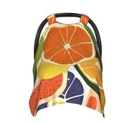 Cute Fruits - Funda suave para asiento de coche de bebé, funda de lactancia para bebé, funda para cochecito de bebé para niñas y niños