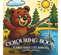 Cute & Funny Animals: A Fun and Relaxing Colouring Book for Kids with 100 Wholesome Animal Doodle Scenes (LnL Colouring Books)