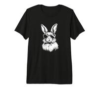 Cute Funny Cool Retro Vintage Logo Sunglasses Rabbit Lover Camiseta Premium