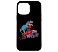 Cute Funny Dinosaur T-Rex Dino Monster Truck Hearts Carcasa para iPhone 13 Pro Max