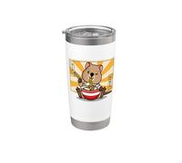 Cute Funny Kawaii Kids Boys Girl Japanese Ramen Quokka Lover Vaso térmico de acero inoxidable de doble pared